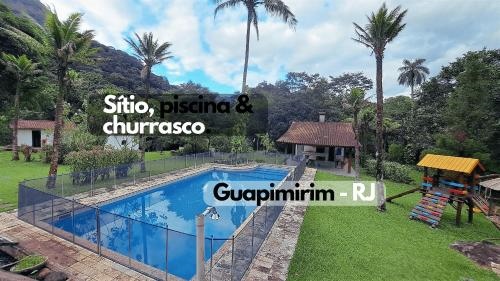 Paradisíaco, Piscina E Churrasqueira Em Guapimirim