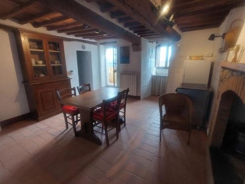 Casa alla porta con panorama