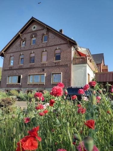 Ferienwohnung mit Weserblick und Kamin