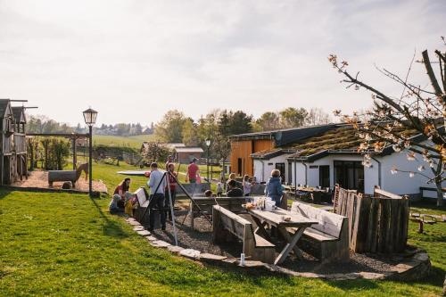 Urlaub im Grunen - Milchkuche
