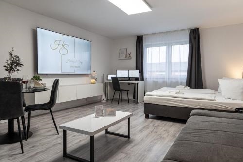 Holiday&Stay Apartment Relax Kuche 85Zoll TV WLAN