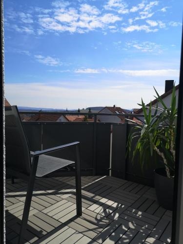 Ferienhaus Baier Wohnung mit Balkon und Schwedenofen fur gemutliche Abende am Kamin