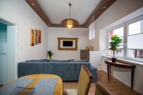 Apartment mit kleinem Innenhof im Erdgeschoss fur bis zu 4 Personen