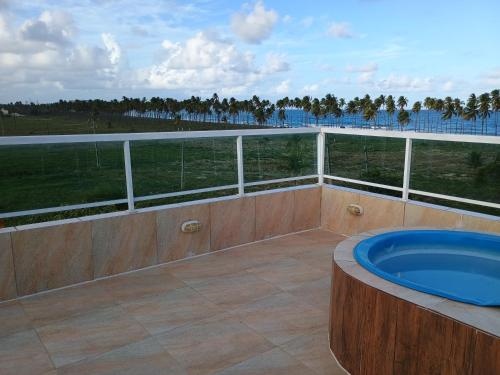 Cobertura com vista pro mar