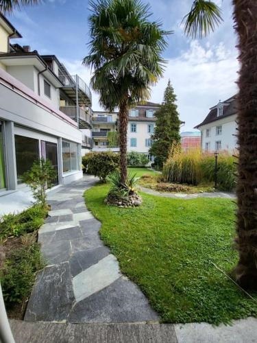 Schone ruhige Wohnung mit Sicht auf den Innenpark