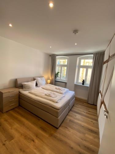 Sanierter Altbau am Schlo?