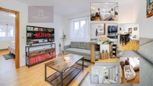 FEWO LAVEES moderne zentrale FeWo nahe OMV Wacker Kliniken Burg Eigener Eingang Schlusselloser Check in