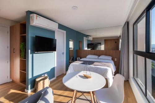 Loft proximo a Vila Germanica e FURB com vaga.