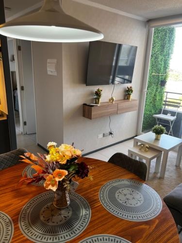 Moderno dep 2 habitaciones 1 bano con parking-wifi-calefaccion