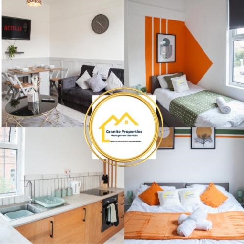 Modern Spacious 2BD Flat - Free Parking - 30off Monthly stays