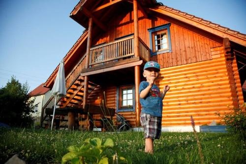 Ferienwohnung im Blockhaus Rosenkranz