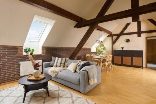 MARX Charmantes Apartment fur 6 Gaste in Trier Stadtzentrum Kuche Waschmaschine