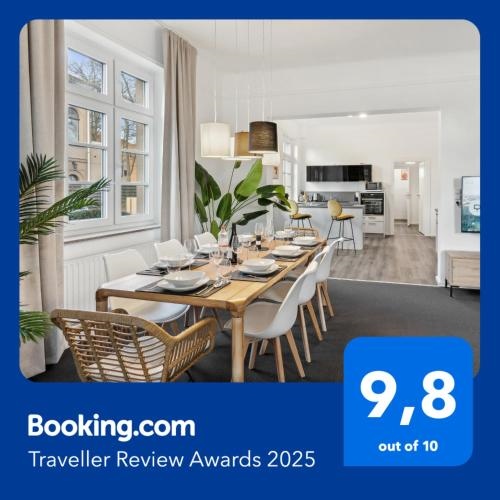 maremar - Verden's Finest - 134qm - 2 Schlafzimmer - Luxus Boxspring - Kuche - Arbeitsplatze & Highspeed WLAN - Terrasse