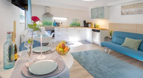 Ruhig Top mod Studio Appartement,privater Eingang