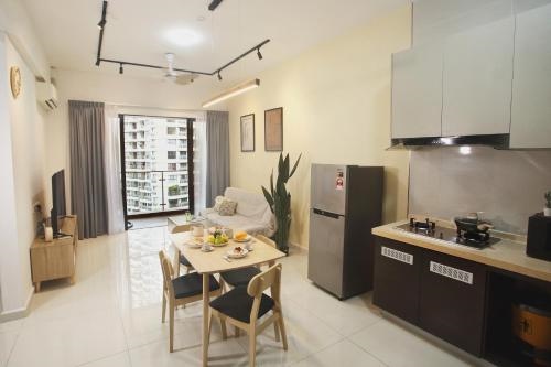 Cozy Beach Escape: 2BR Muji Gem