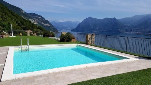 Die Sonnenterrasse vom Iseosee