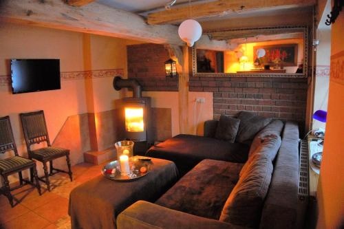 Altes Landhaus Oste Klavier Appartement 2 Zimmer mit Kamin