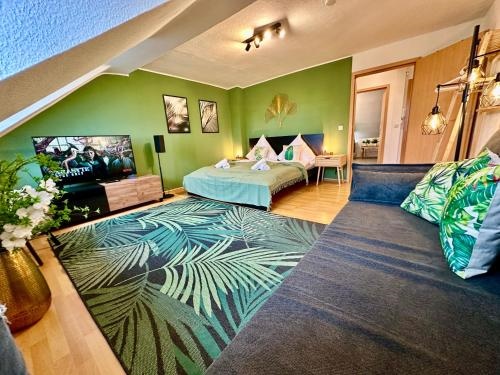 Dschungel Wohnung, geraumig, Netflix, Sonos, zentral