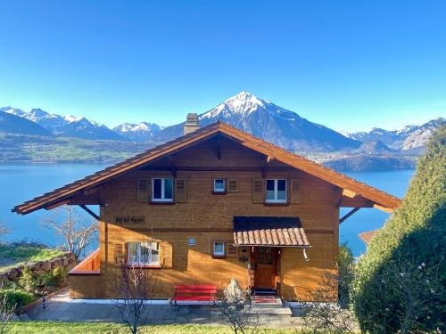 CHALET EGGLEN Typical Swiss House Best Views Private Jacuzzi