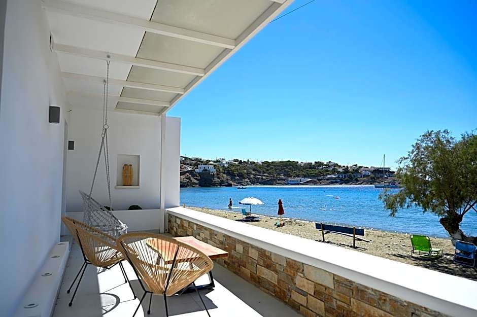 Beachfront cycladic suite Irene Apartments boutique hotel