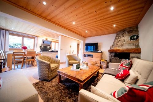 Appartement de prestige dans chalet Novalsia a Meribel avec sauna