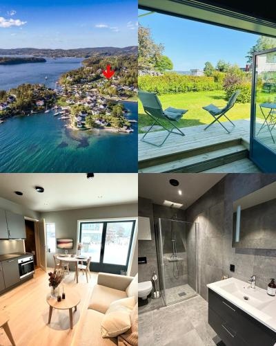 New apartment in quiet area close to Oslo, own garden