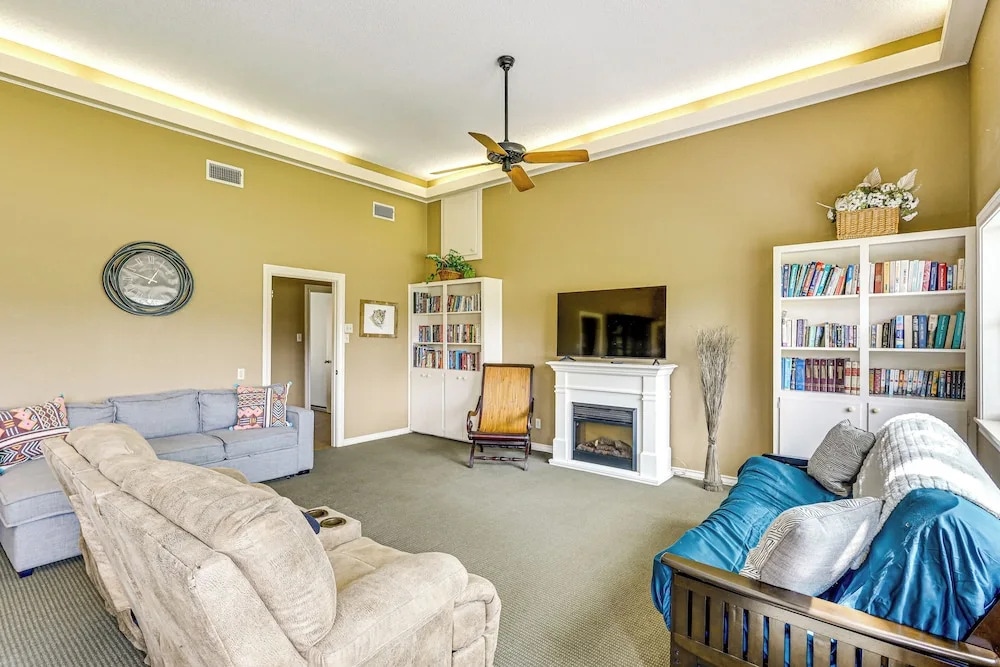 Golf Course Views: Family Home w/ Yard in Salado!