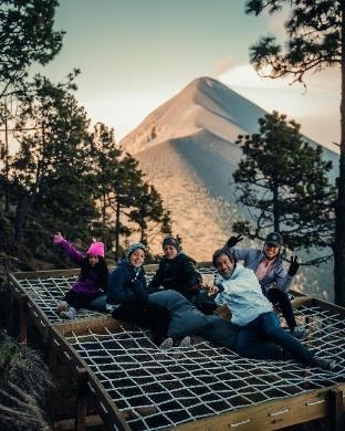 Glamping Acatenango Volcano