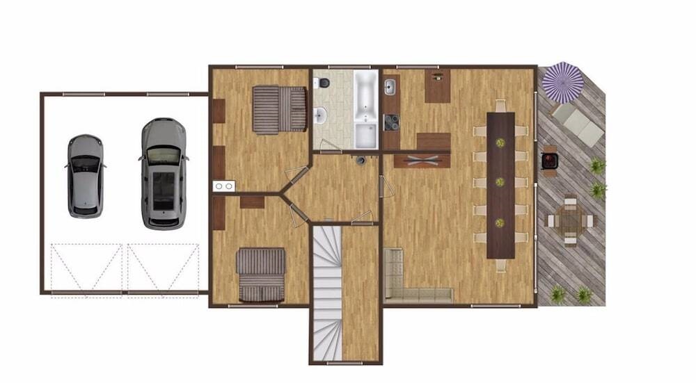 Ferienhaus Lirum Larum Löffelstiel