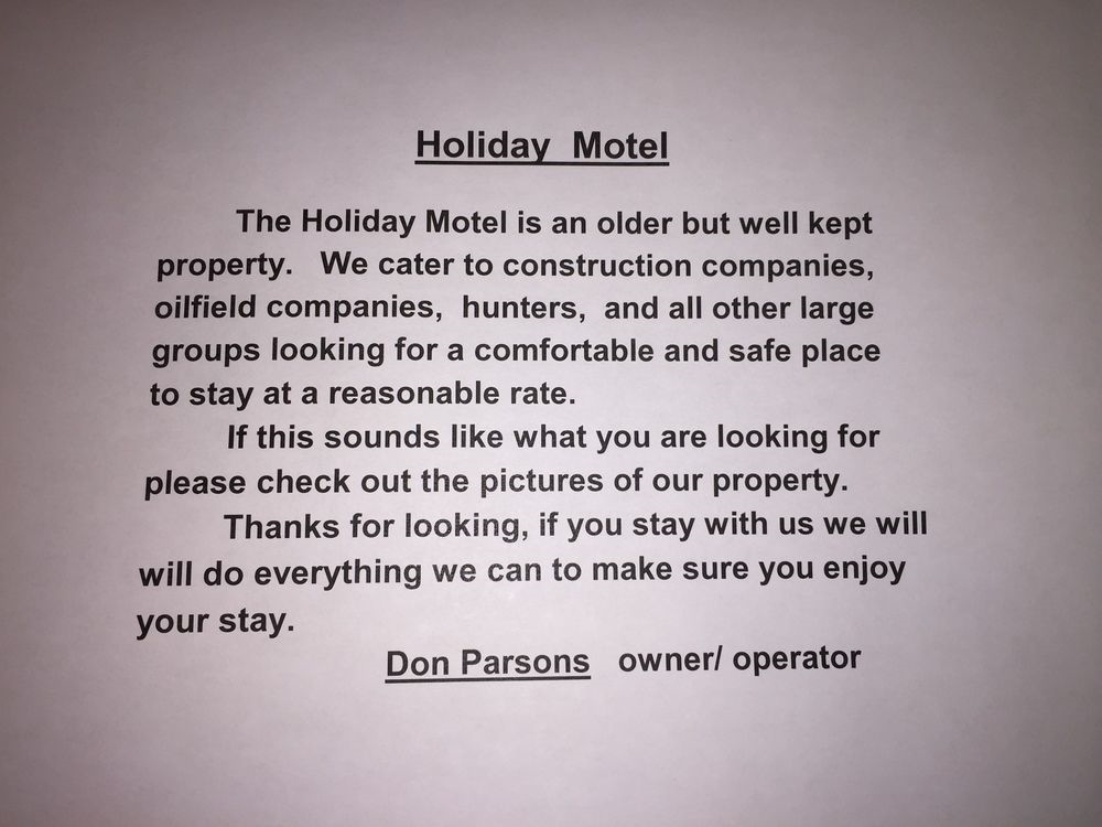 Holiday Motel